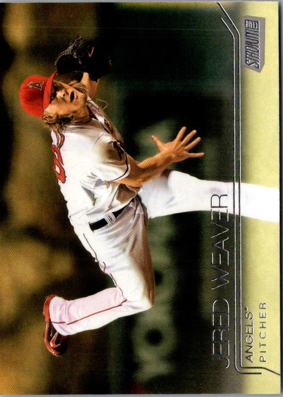 2015 Stadium Club Jered Weaver #132