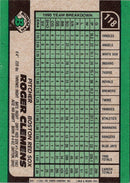 1991 Bowman Roger Clemens
