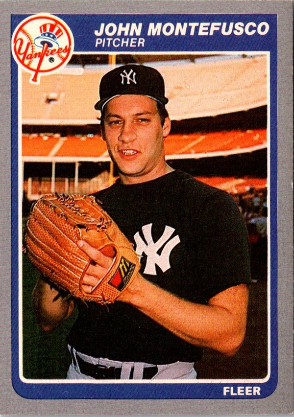 1985 Fleer John Montefusco #135