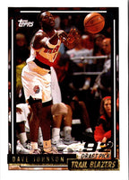 1992 Topps Dave Johnson #382 Rookie