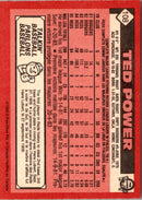 1986 O-Pee-Chee Ted Power