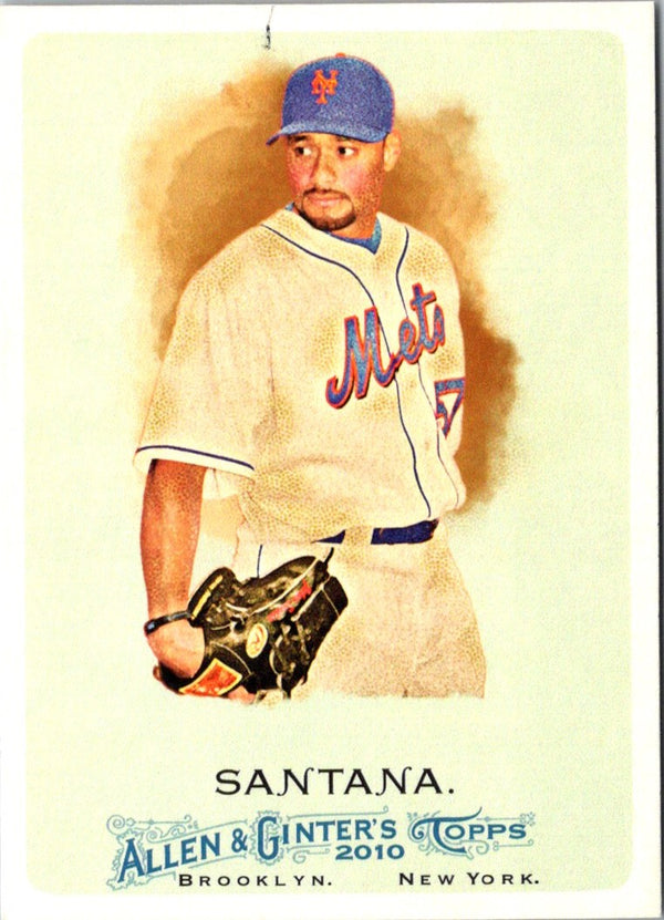 2010 Topps Allen & Ginter Johan Santana #17