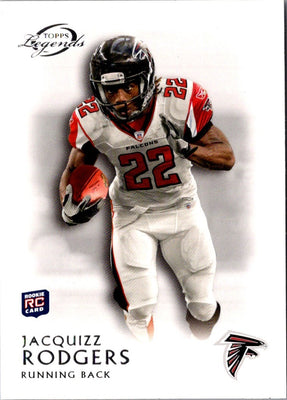 2011 Topps Gridiron Legends Jacquizz Rodgers #107 Rookie