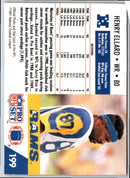 1991 Pro Set Henry Ellard