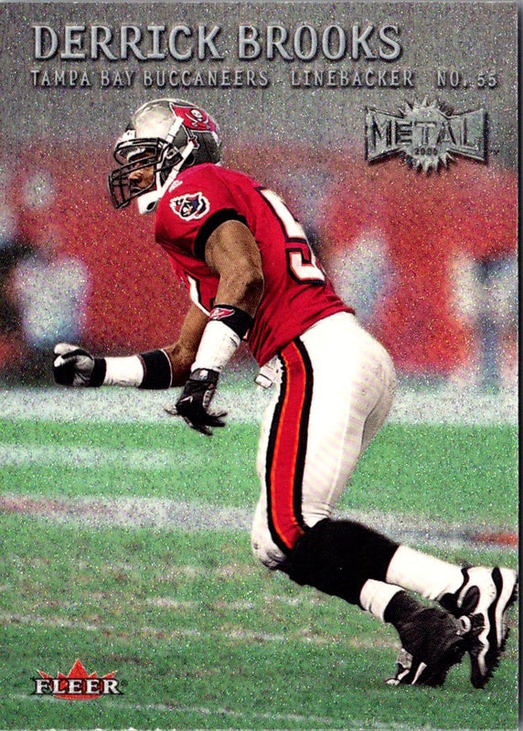 2000 Fleer Focus Derrick Brooks #163