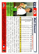 2005 Topps Chrome Matt Clement