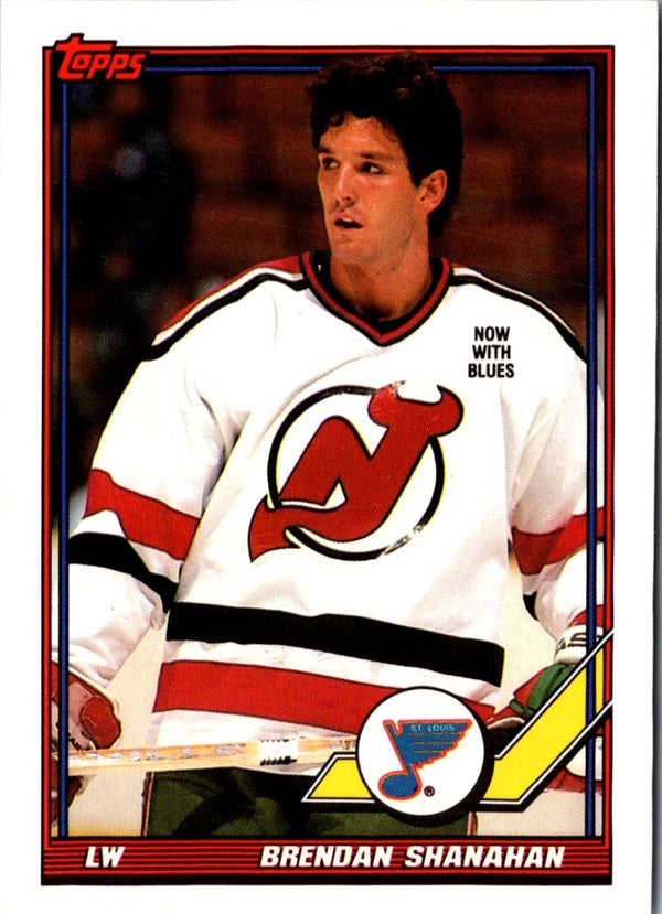 1991 Topps Brendan Shanahan #140