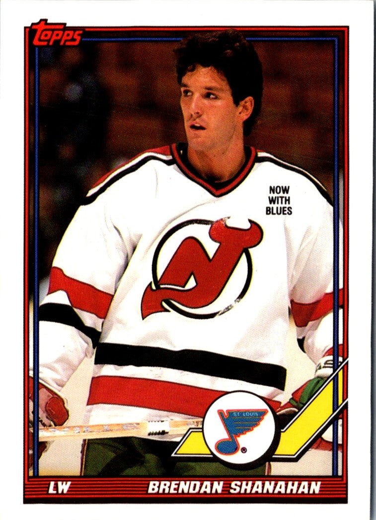 1991 Topps Brendan Shanahan