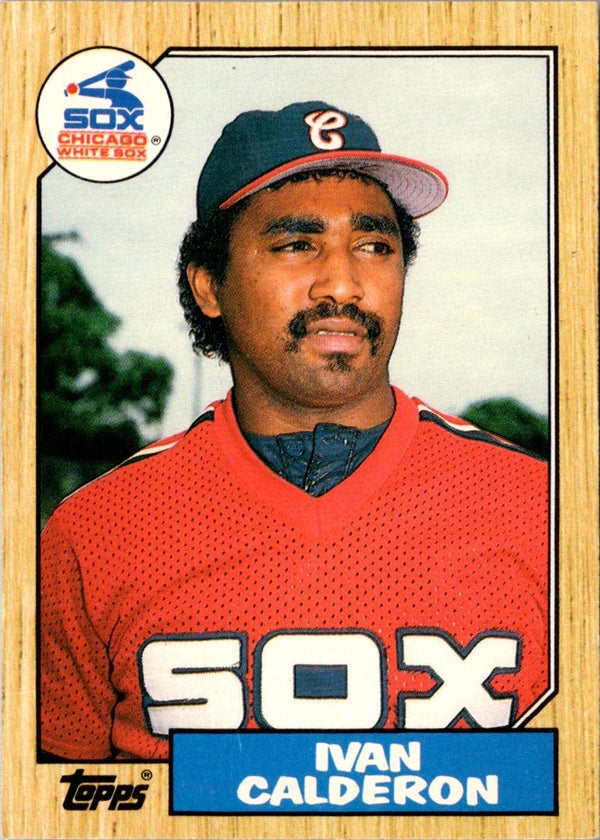 1987 Topps Traded Ivan Calderon #15T