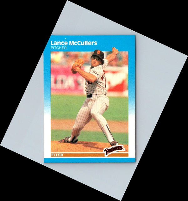 1986 Fleer Lance McCullers #330 Rookie