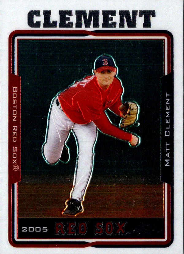 2005 Topps Chrome Matt Clement #419