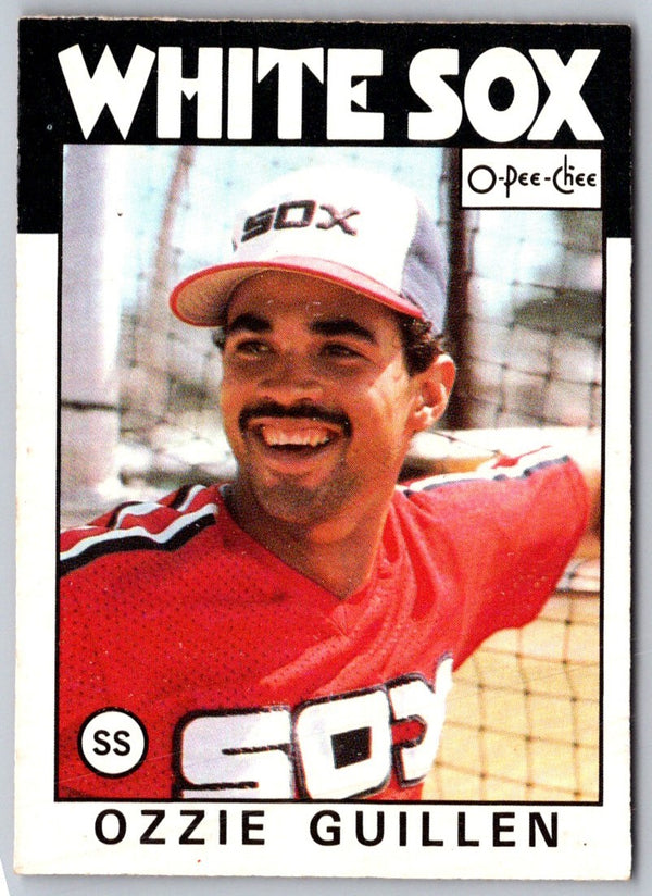 1986 O-Pee-Chee Ozzie Guillen #254