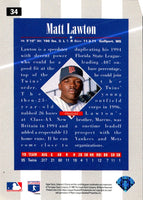 1996 Collector's Choice Matt Lawton #34 Rookie
