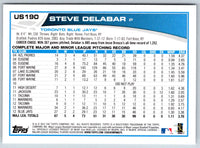 2013 Topps Update Steve Delabar #US190