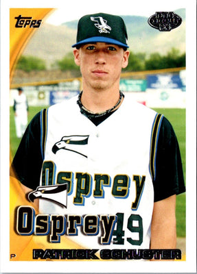 2010 Topps Pro Debut Patrick Schuster #65