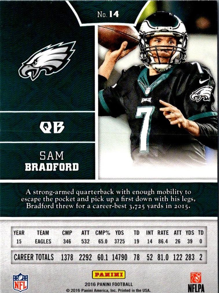 2016 Panini Sam Bradford