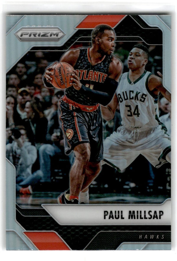 2016 Panini Prizm Silver Prizms Paul Millsap #73