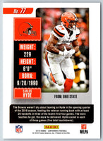 2018 Panini Contenders Carlos Hyde #77