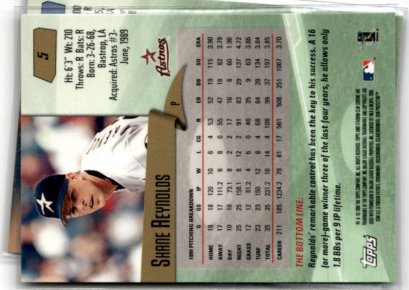 2000 Topps Chrome Shane Reynolds