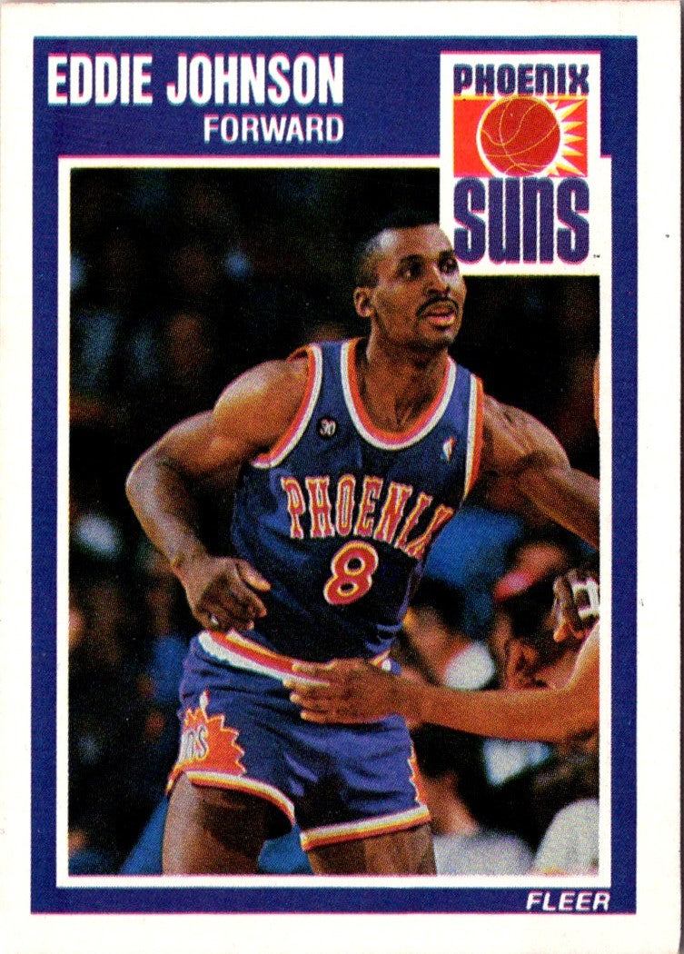 1989 Fleer Eddie Johnson