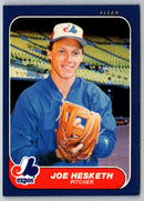 1986 Fleer Joe Hesketh