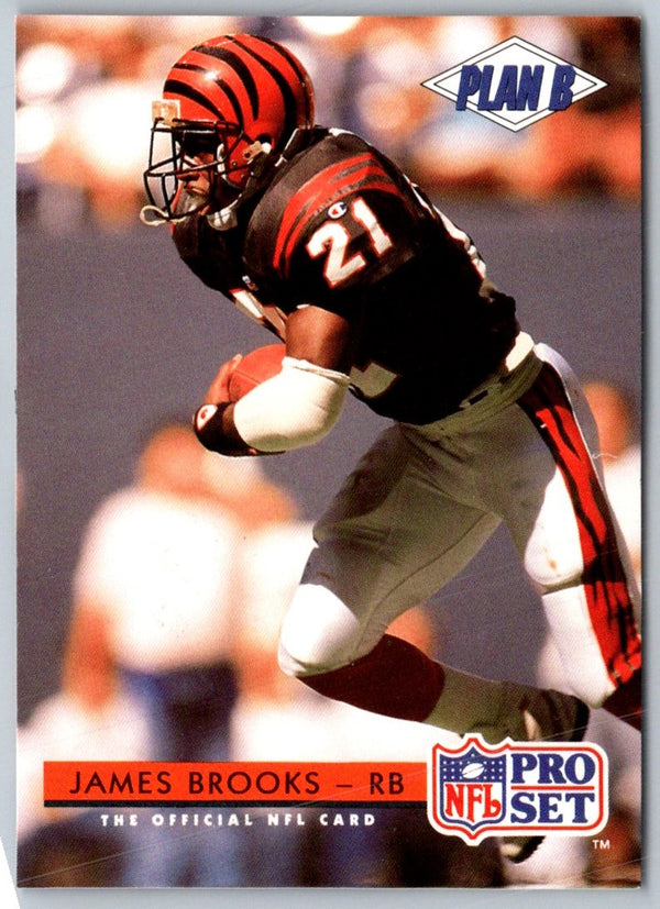 1992 Pro Set James Brooks #127