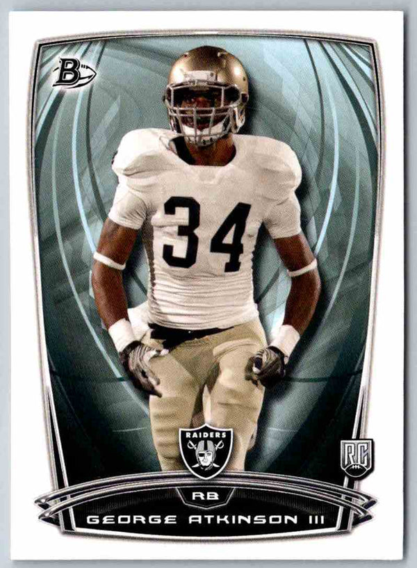 2014 Bowman Football George Atkinson #52