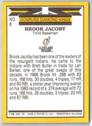 1987 Donruss Diamond King Brook Jacoby