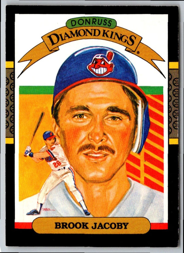 1987 Donruss Diamond King Brook Jacoby #8