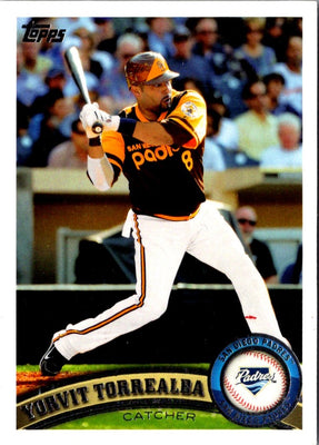 2011 Topps Yorvit Torrealba #64