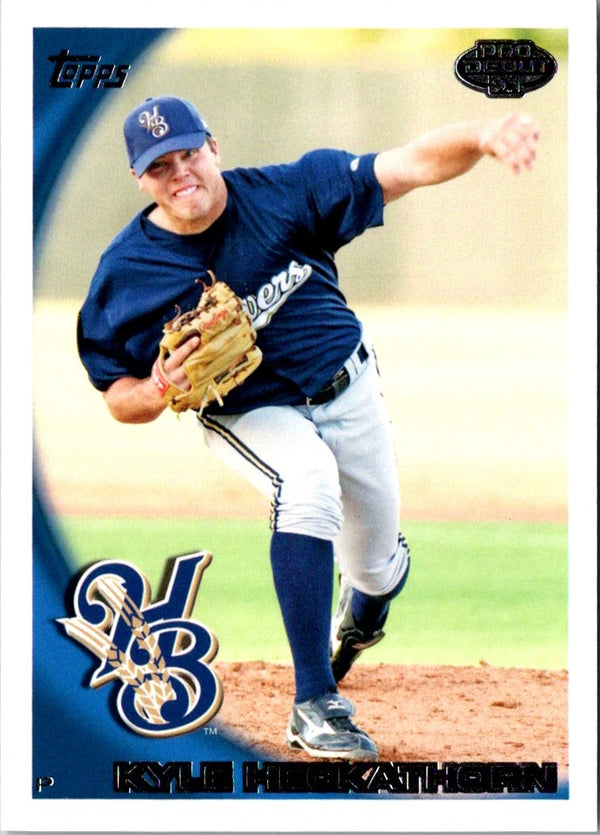 2010 Topps Pro Debut Kyle Heckathorn #64