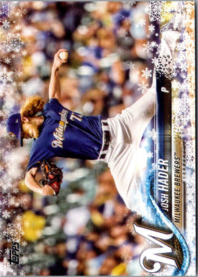2018 Topps Holiday Josh Hader #HMW65
