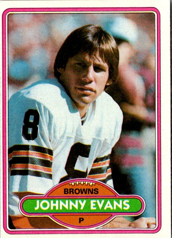 1980 Topps Johnny Evans #279 NM-MT