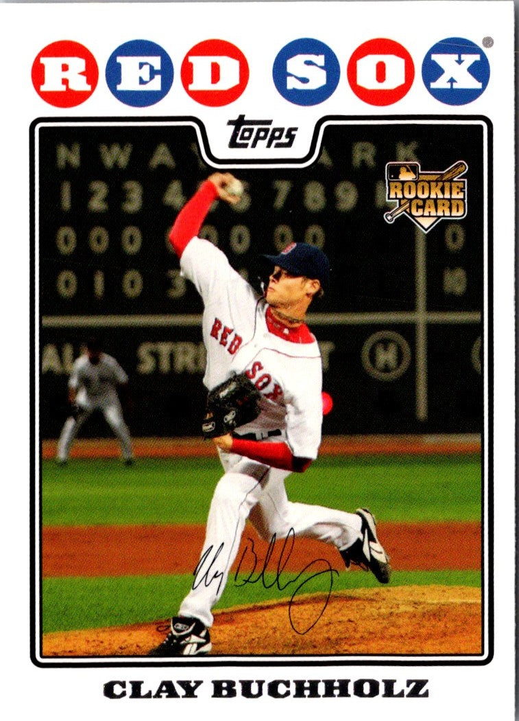 2008 Topps Clay Buchholz