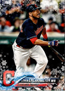 2018 Topps Holiday Metallic Snowflake Edwin Encarnacion
