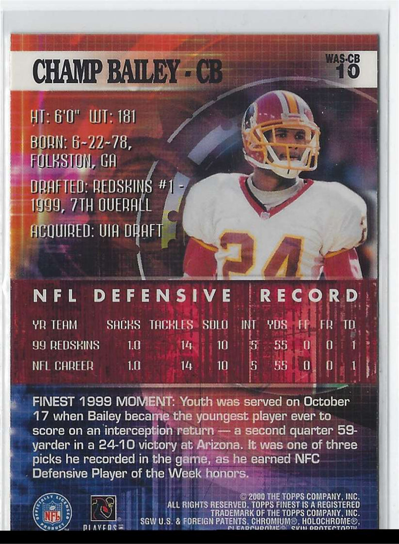 2000 Finest Champ Bailey