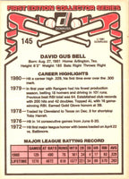 1981 Donruss Buddy Bell #145