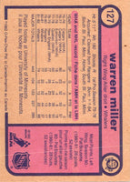 1982 O-Pee-Chee Warren Miller #127