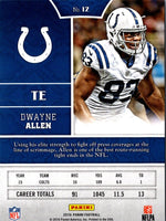 2016 Panini Dwayne Allen #12