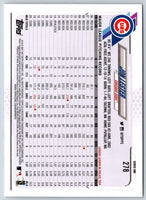2021 Topps Jon Lester #278