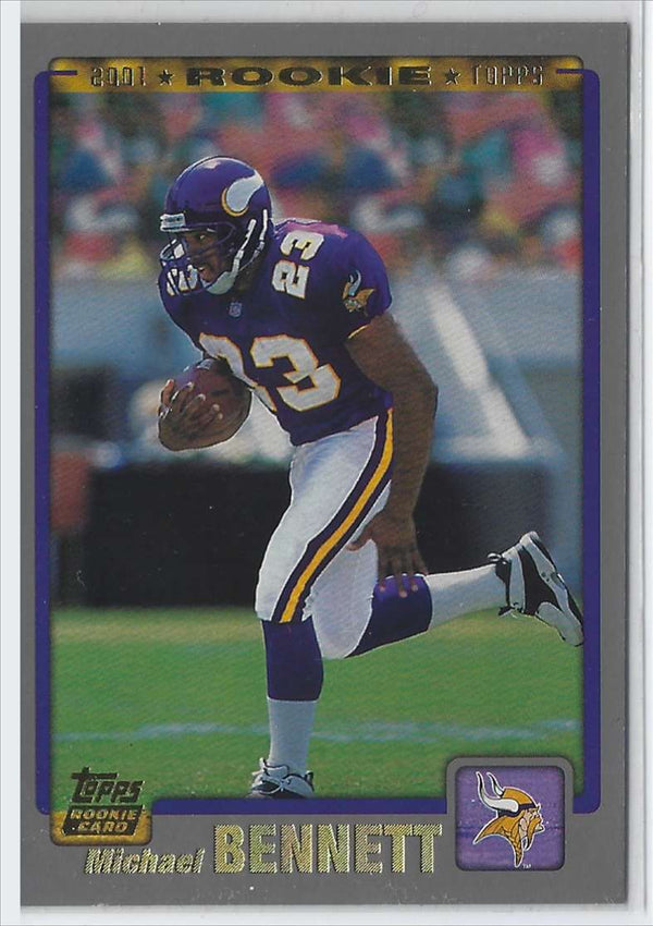 2001 Topps Michael Bennett #384 Rookie