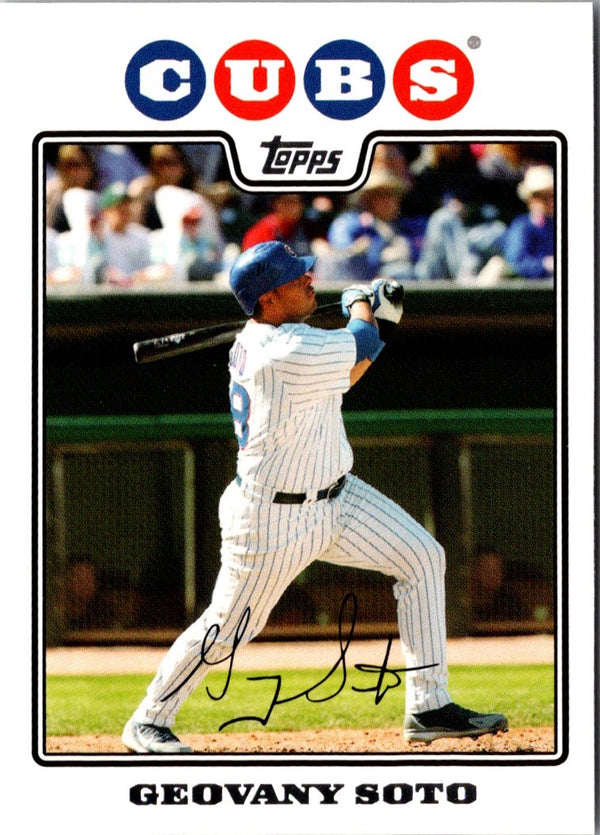 2008 Topps Geovany Soto #478