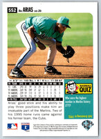 1996 Collector's Choice Alex Arias #552