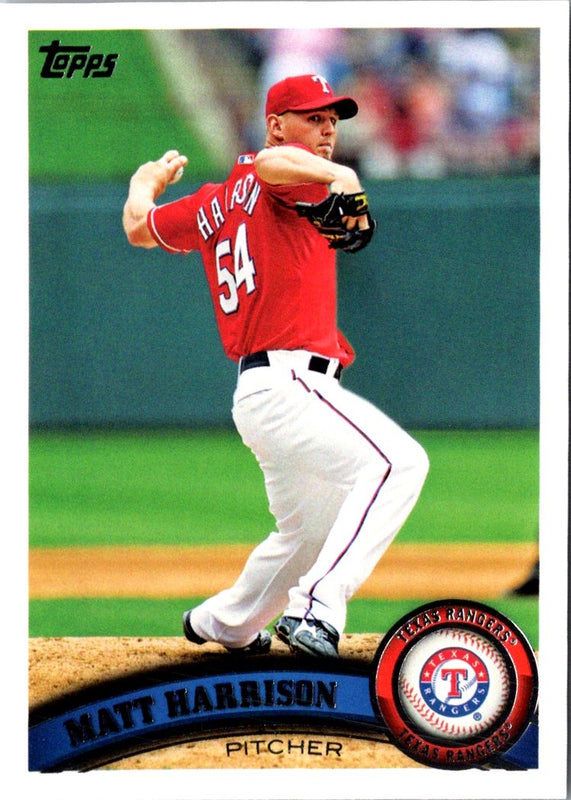 2011 Topps Matt Harrison #432