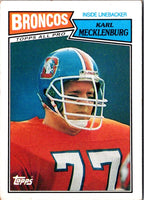 1987 Topps Karl Mecklenburg #39 NM+