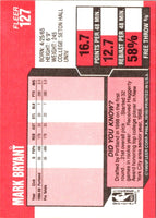 1989 Fleer Mark Bryant #127 Rookie