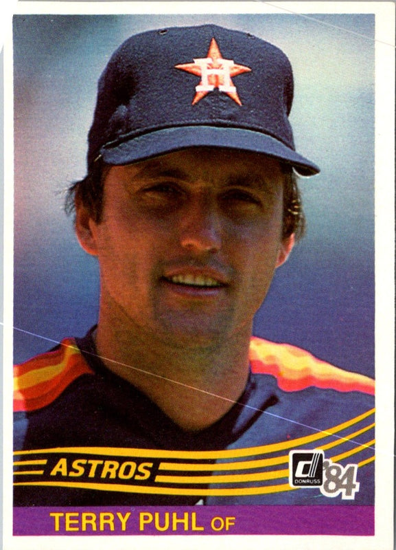 1984 Donruss Terry Puhl #476