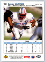 1995 Collector's Choice Lamar Lathon #343