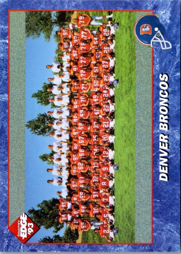 1993 Collector's Edge Denver Broncos