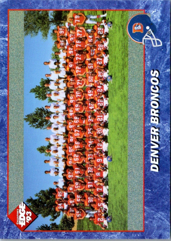 1993 Collector's Edge Denver Broncos #53 /100000